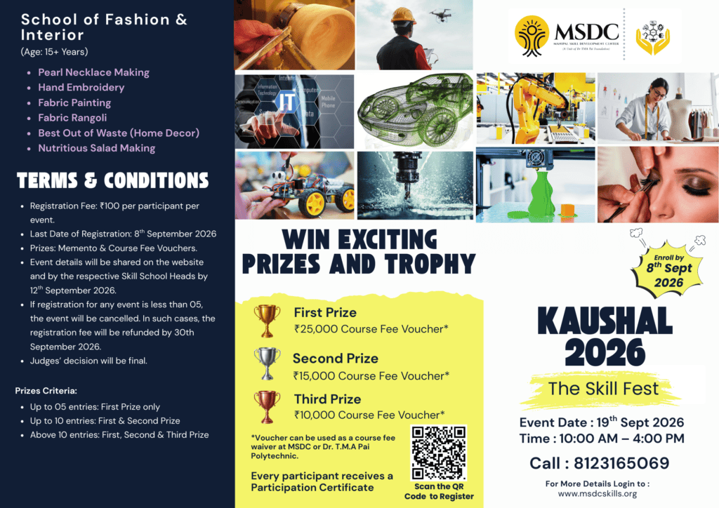 KAUSHAL 2026 The Skill Fest poster