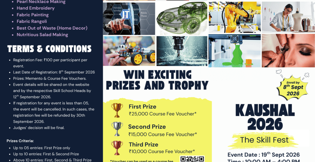 KAUSHAL 2026 The Skill Fest poster