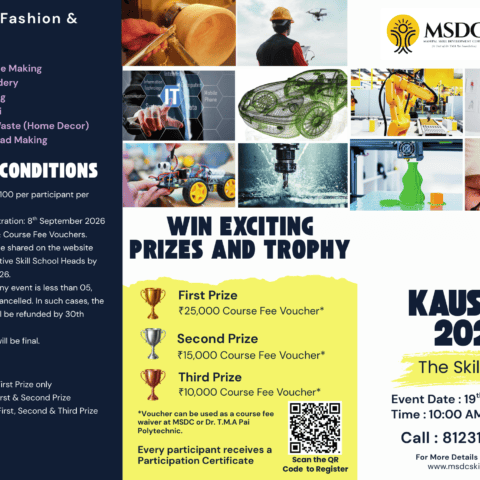 KAUSHAL 2026 The Skill Fest poster